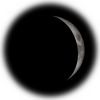 3-day old moon